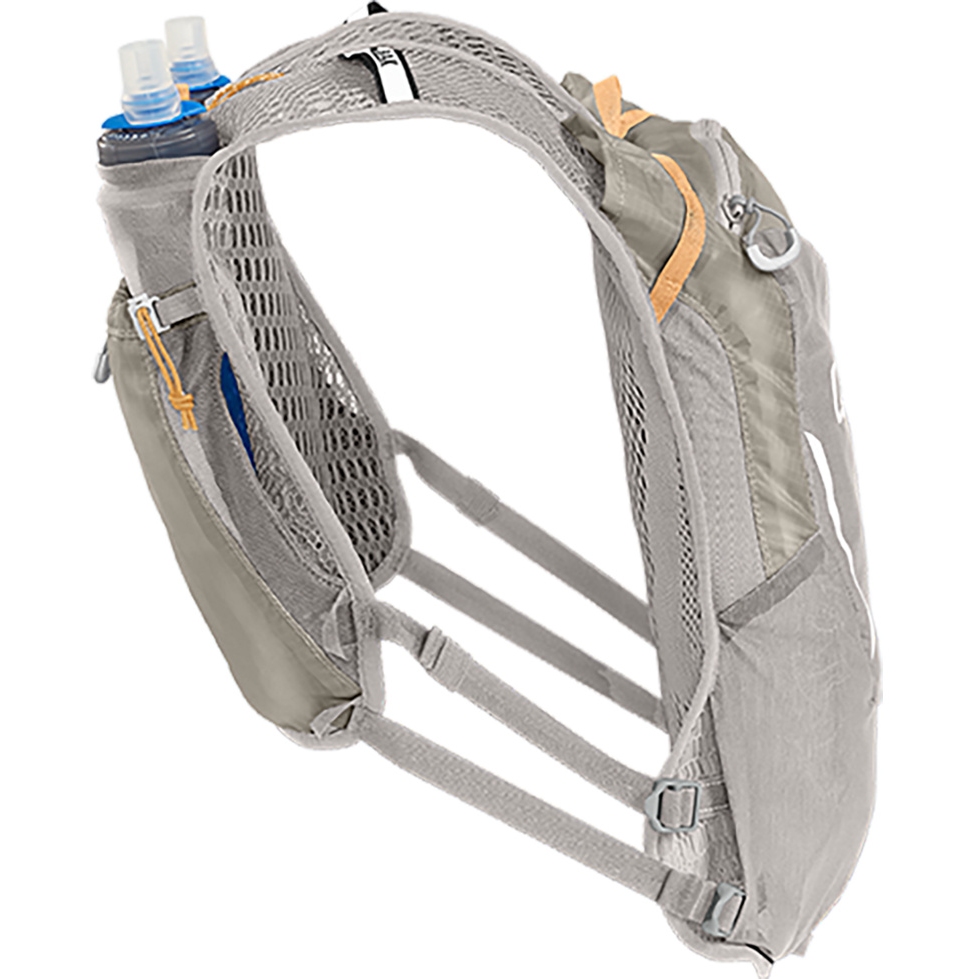 CamelBak Zephyr Pro 12 Hydration Running Vest Women + 2 x 500ml Quick Stow™ Flasks - flint grey