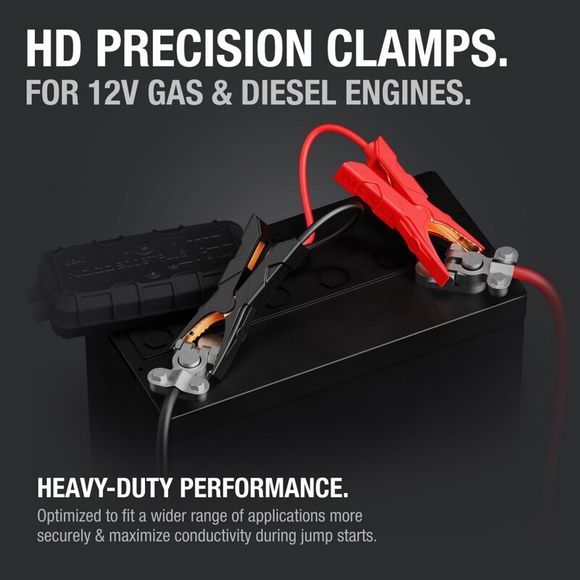 Noco Clamps HD Precision Universal Battery ChargerRef: NOCO00024A / 1129721
