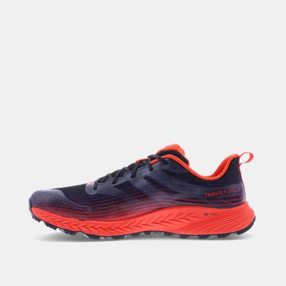 Inov-8 TrailFly Speed Running Shoes Men - black/fiery red