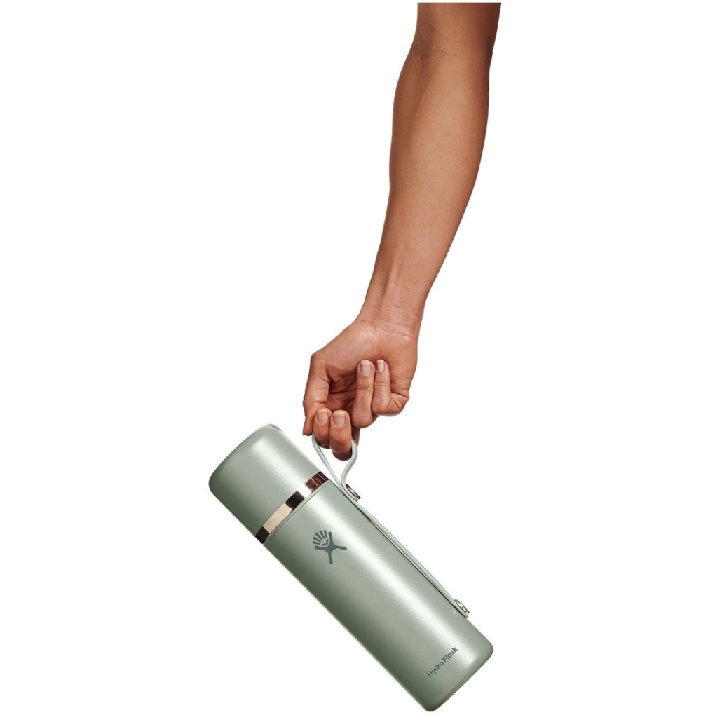 Hydro Flask 28oz Hot Flask And Cup Insulated Bottle - 828ml - Agave