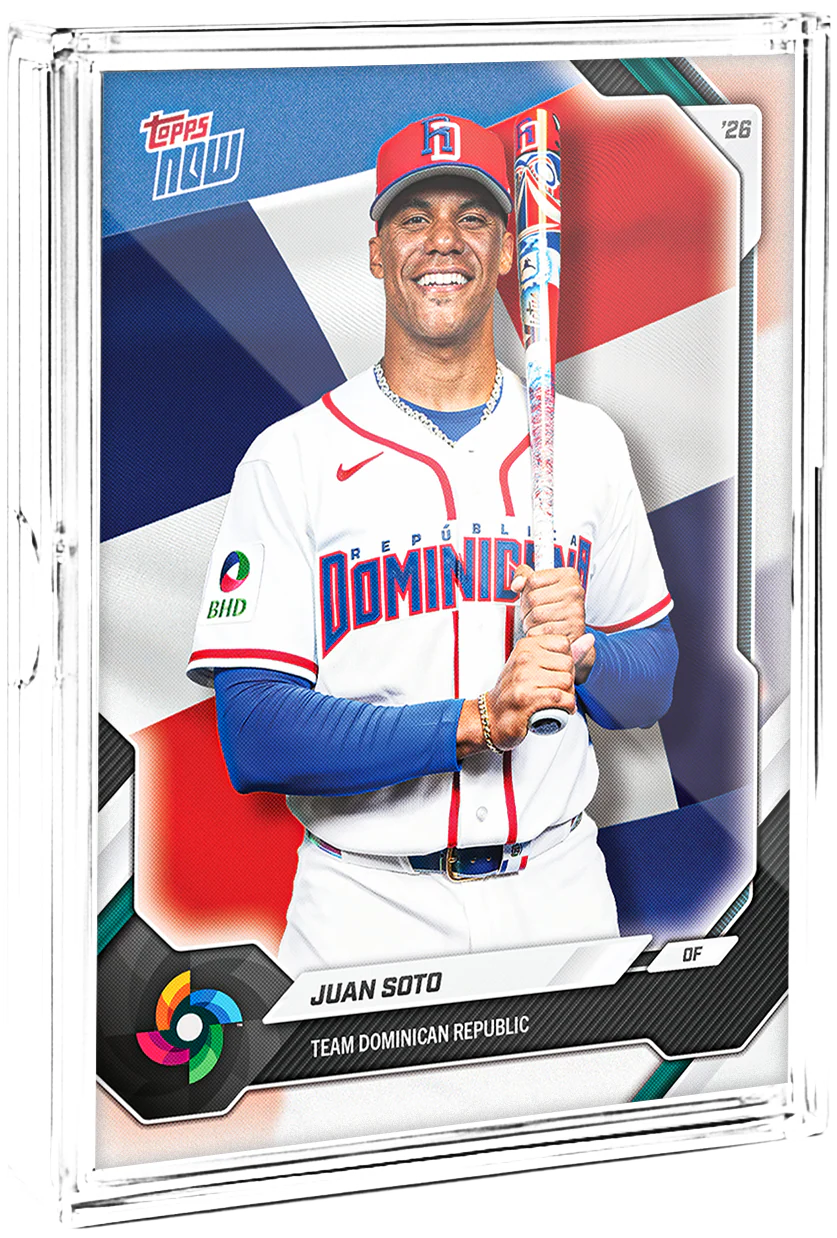 2026 Topps NOW® Baseball – Team Dominican Republic – World Baseball Classic Team Sets