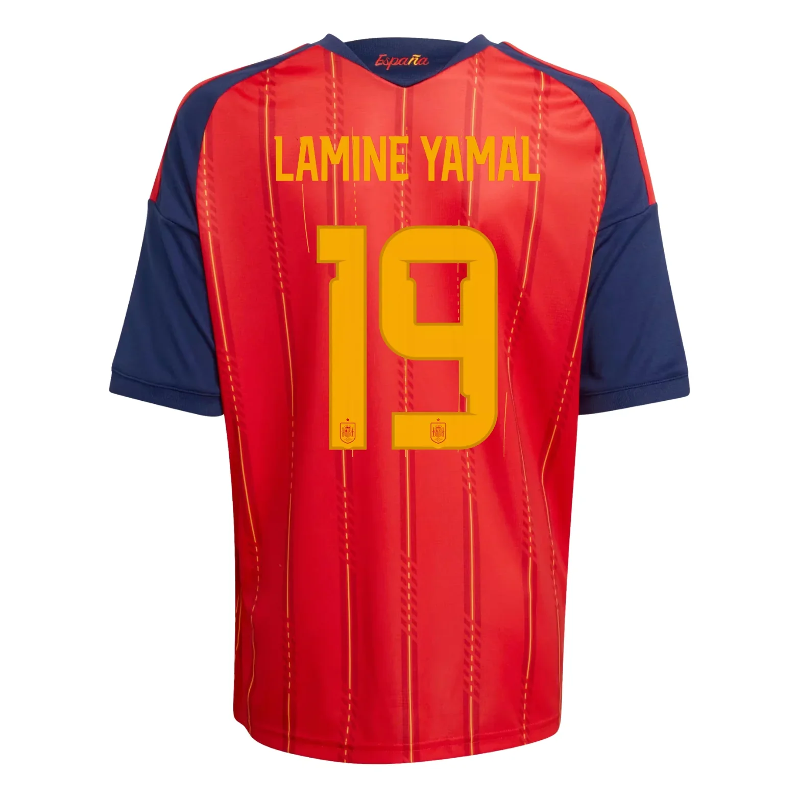 Youth Lamine Yamal Spain World Cup Home Jersey 2026 (Vivid Red)