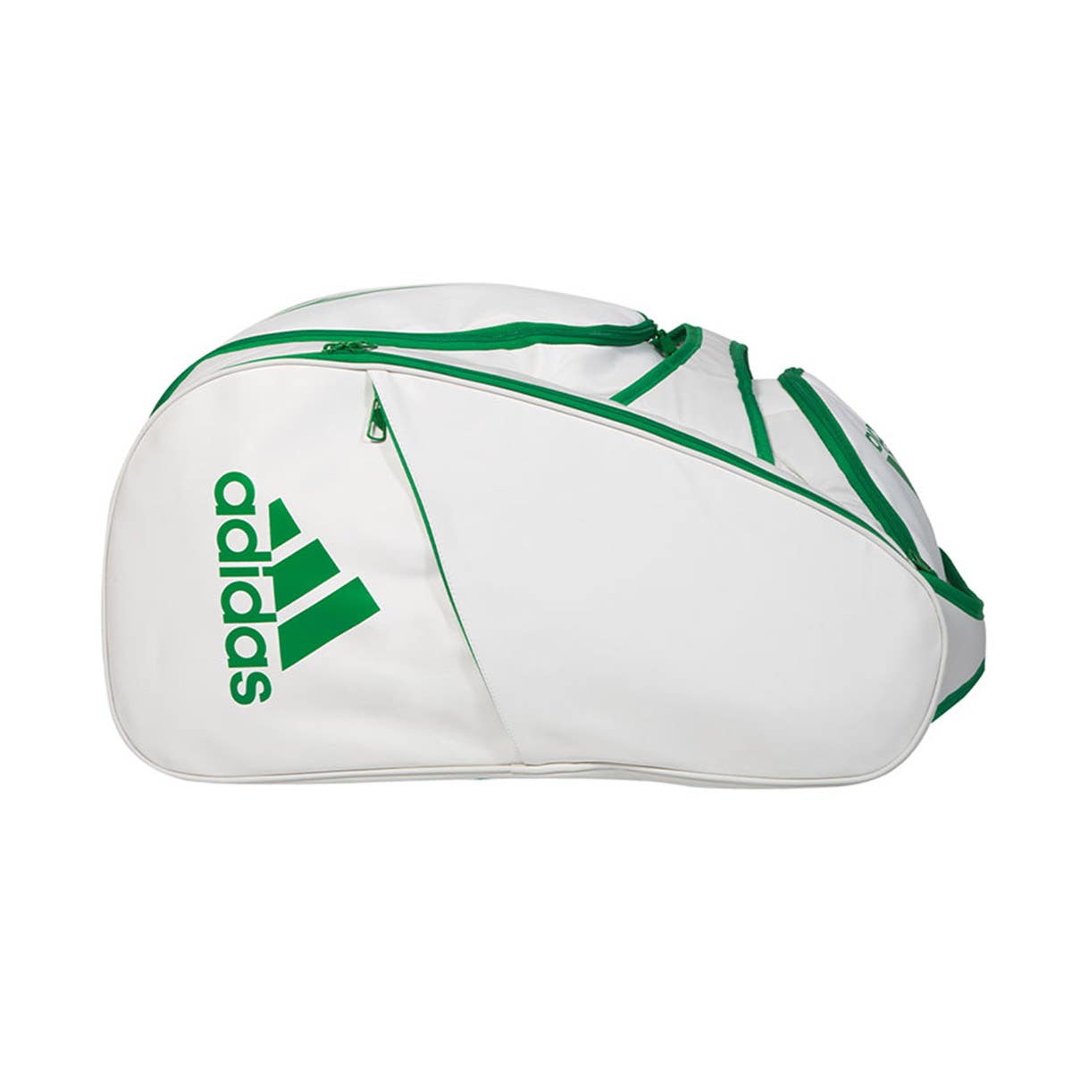 WHITE AND GREEN ADIDAS MULTIGAME PADEL BAG