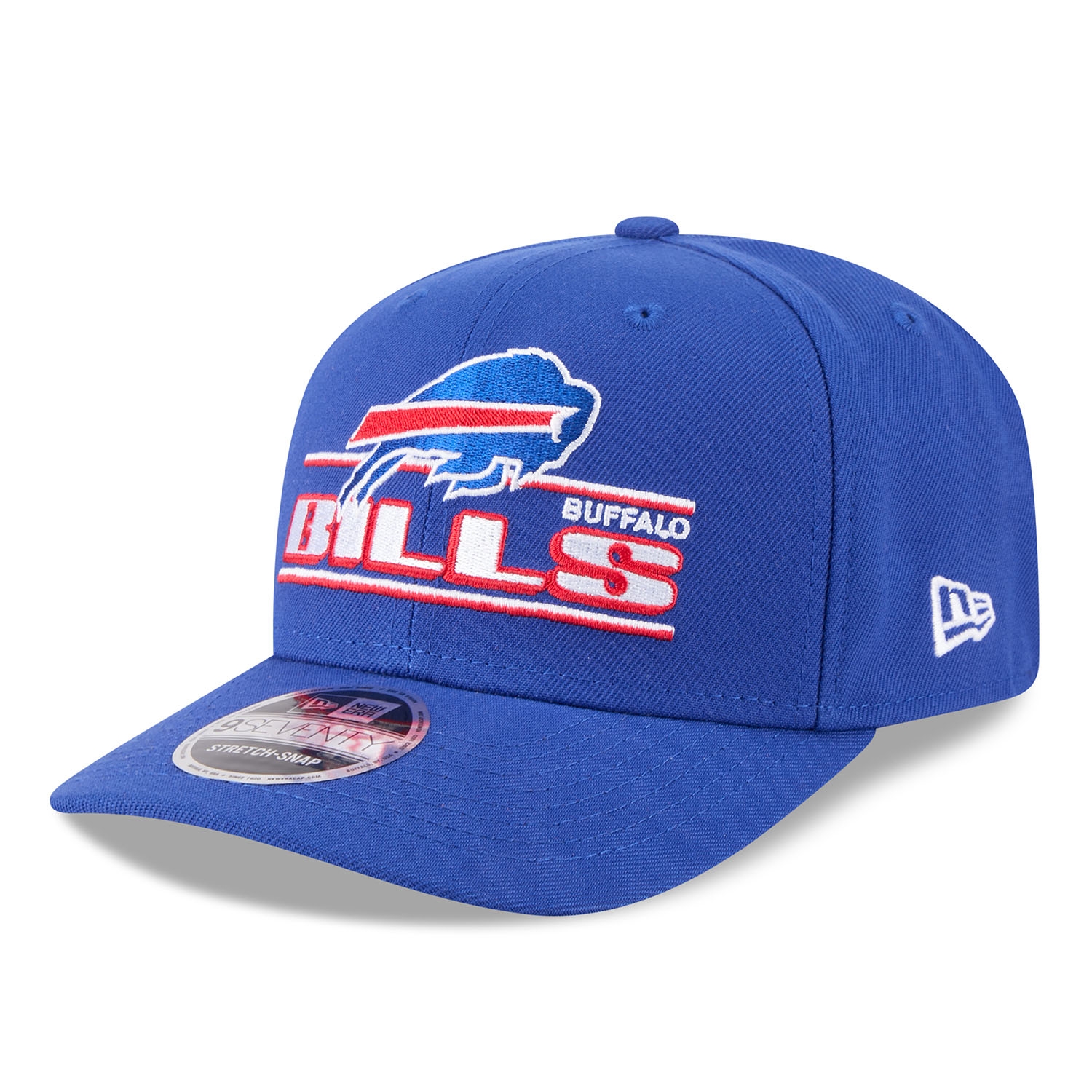 Buffalo Bills NFL Stated 9SEVENTY Stretch-Snap Cap Blue