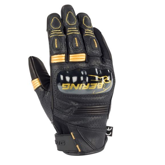 Bering lady axel gloves - black / yellowRef: Br1557-C186