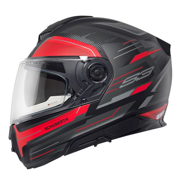 Schuberth S3 Full-Face Helmet - APEX - Grey / BlackRef: SE0305