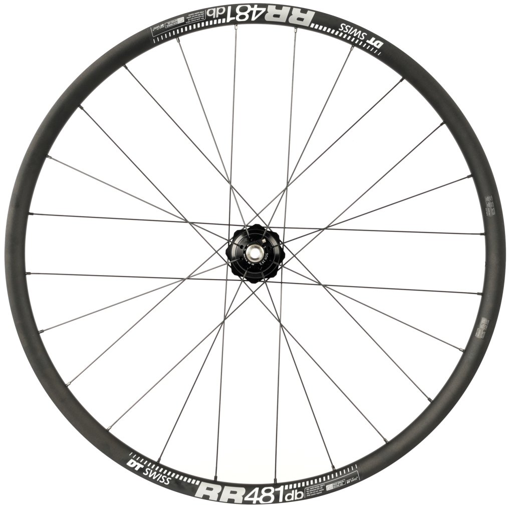 SON 29 S | DT Swiss RR 481 - Front Wheel with Hub Dynamo - Straightpull - CenterLock - 12x100mm - 8:16 radial / tangential