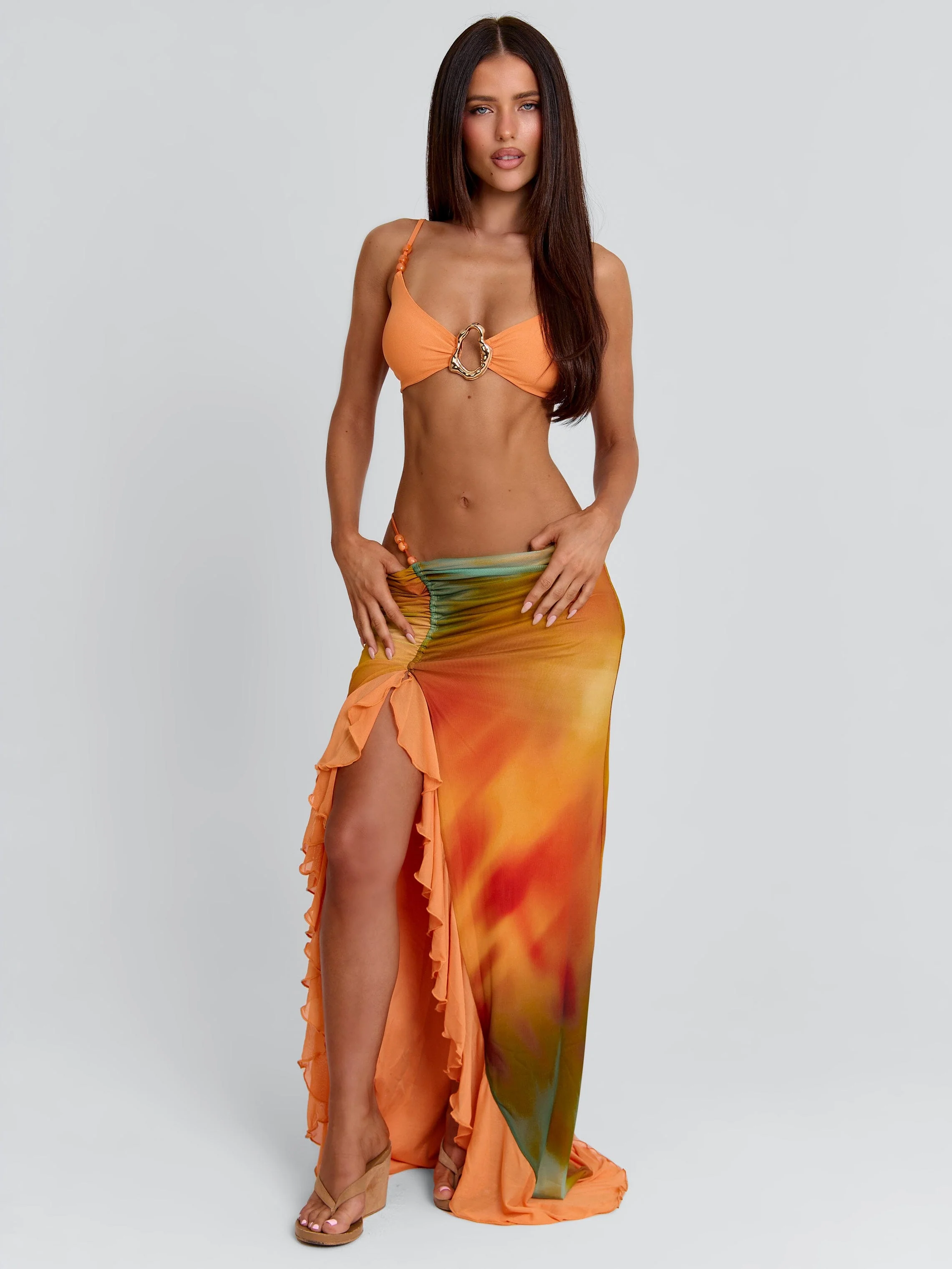 Kezzia Top Orange