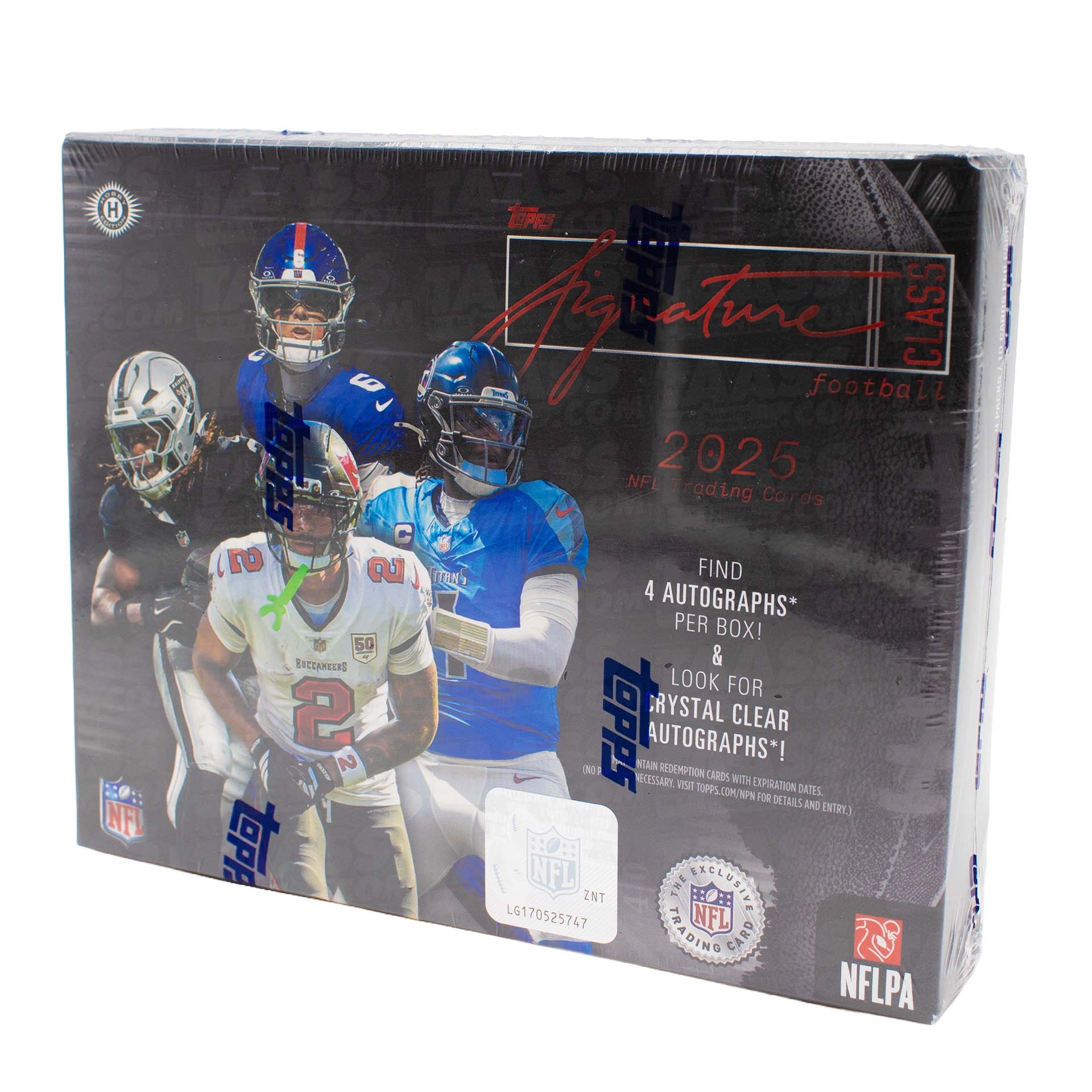 2025 Topps Signature Class Football NFL Jumbo Box