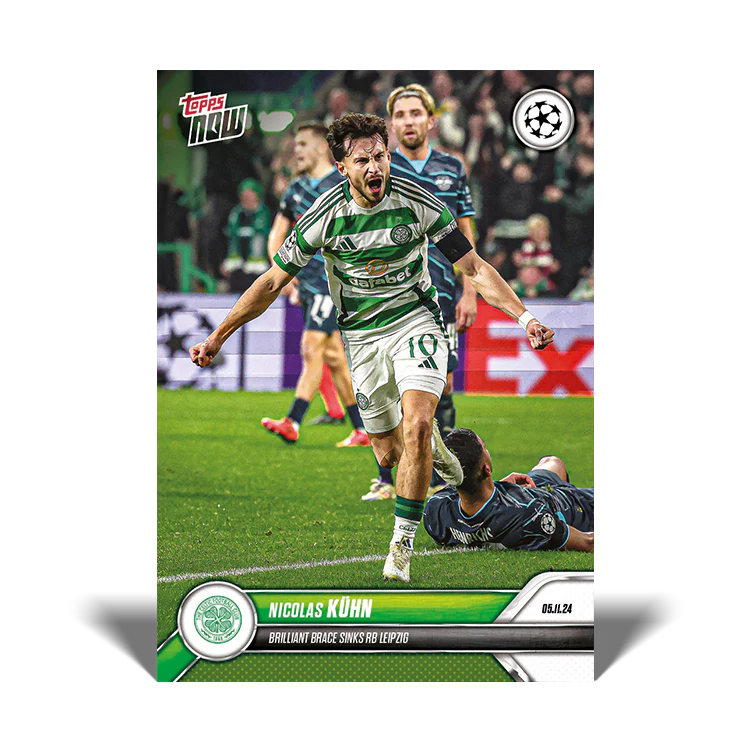Nicolas Kühn - Blows RB Leipzig away with brilliant brace - 24/25 UCC Topps NOW® Card 38
