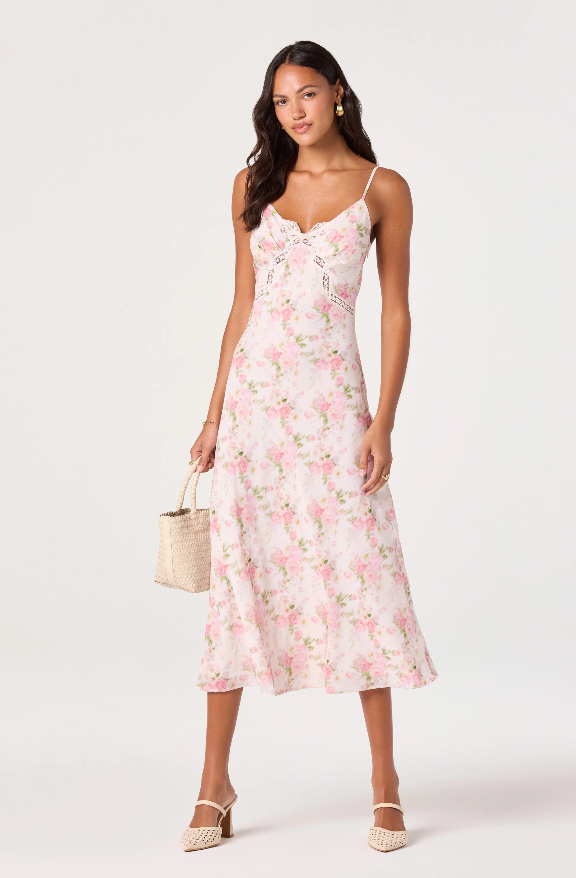 Liran Floral Midi Dress