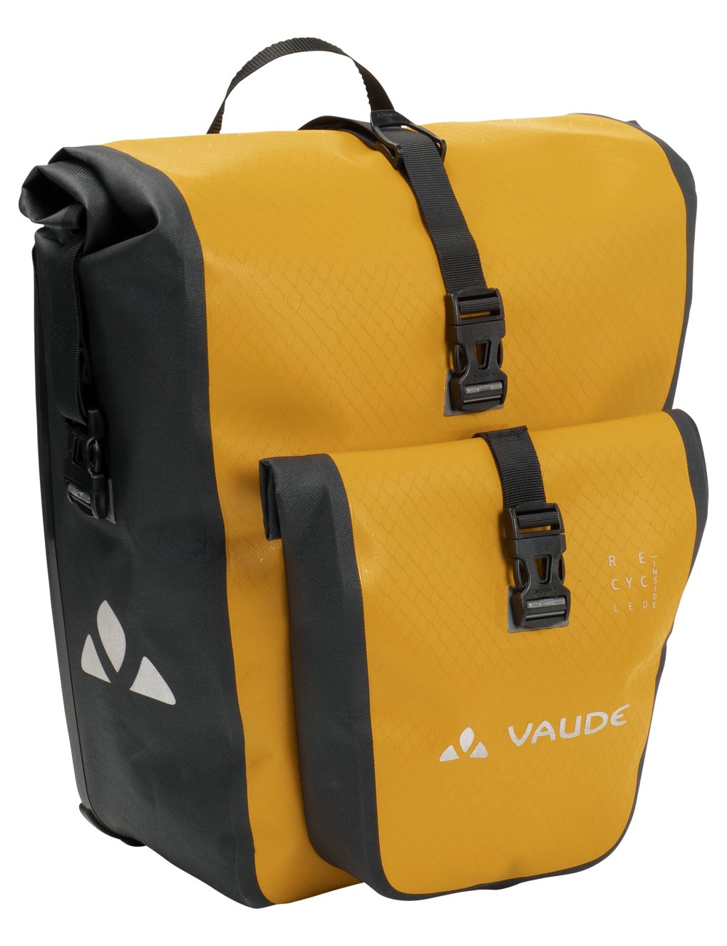 Vaude Aqua Back Plus Bike Pannier (rec) (Pair) - 2x25.5L - burnt yellow