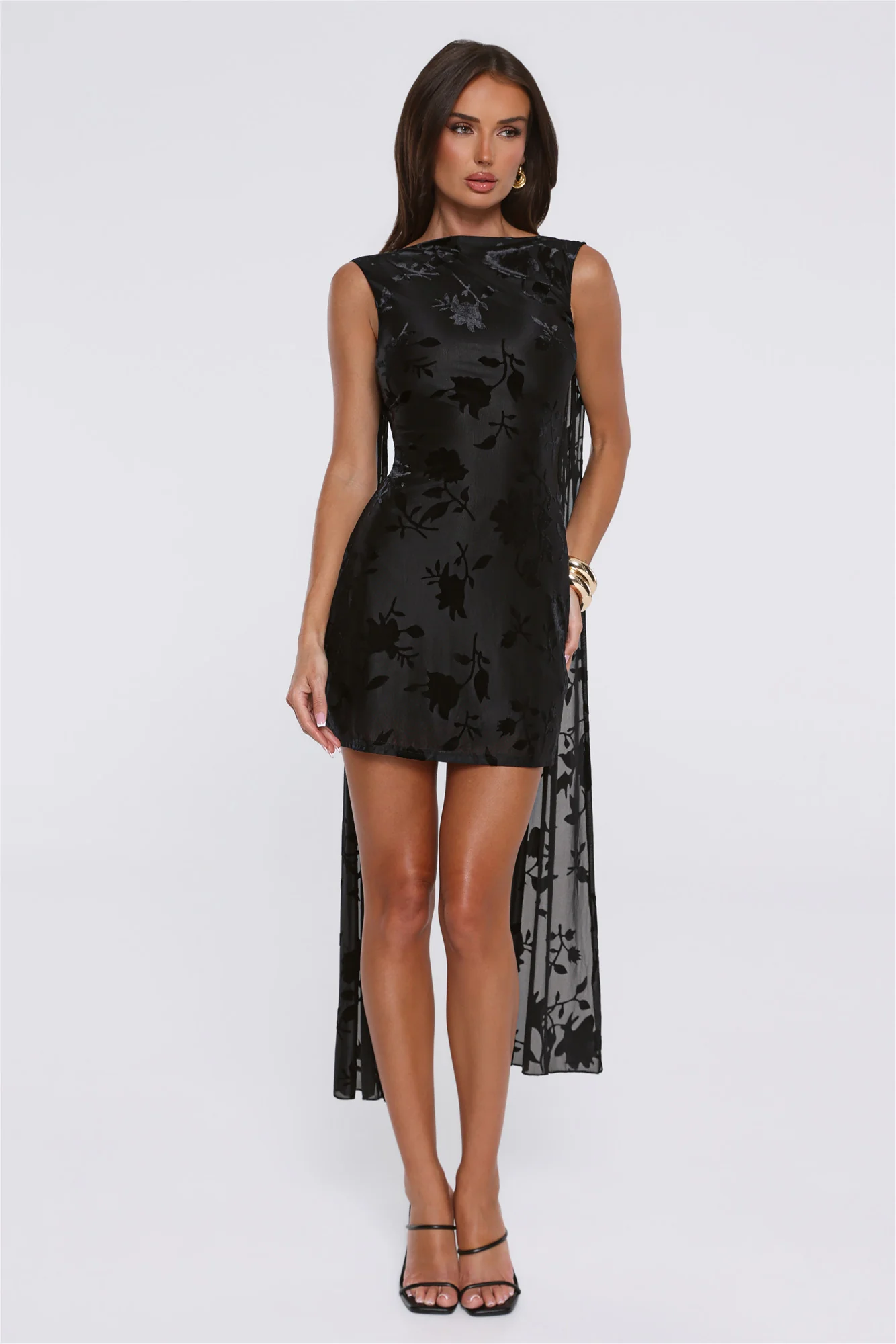 Chasing Daydreams Mini Dress Black