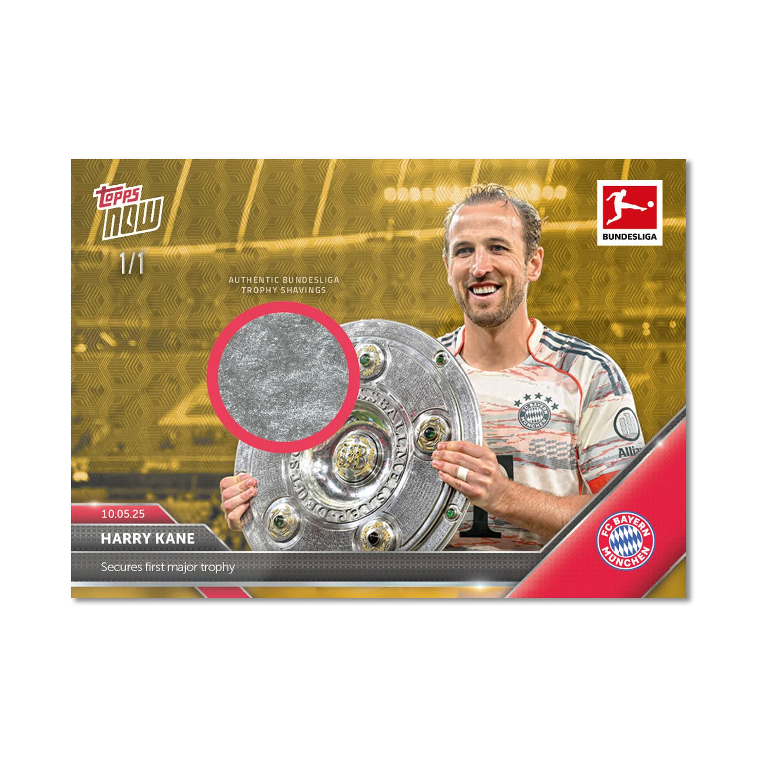 Harry Kane - 2024-25 Bundesliga Topps NOW® - Card 189 - LOOK FOR AUTO OR RELIC