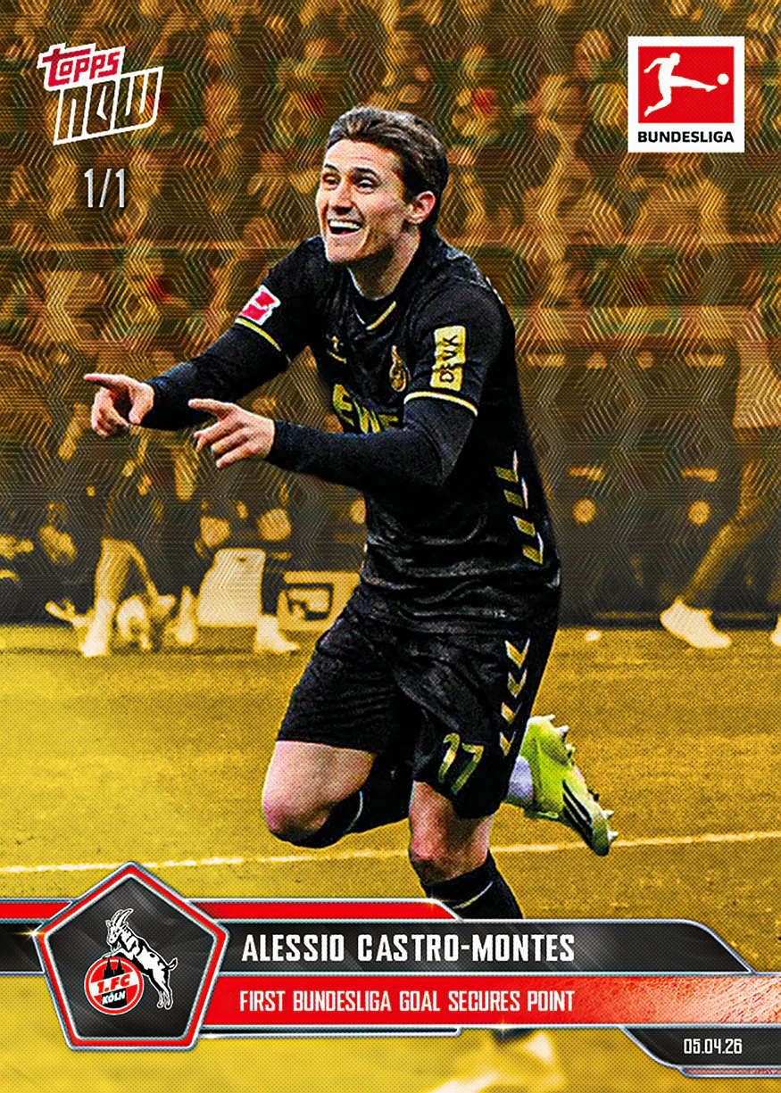 Alessio Castro-Montes - 2025-26 Bundesliga Topps NOW® - Card 163