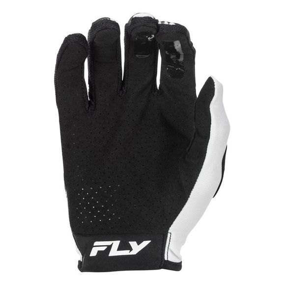 Gants cross Fly LITE - WARP SPECIAL EDITION - ENFANT - Blanc / BleuRef : FL1901