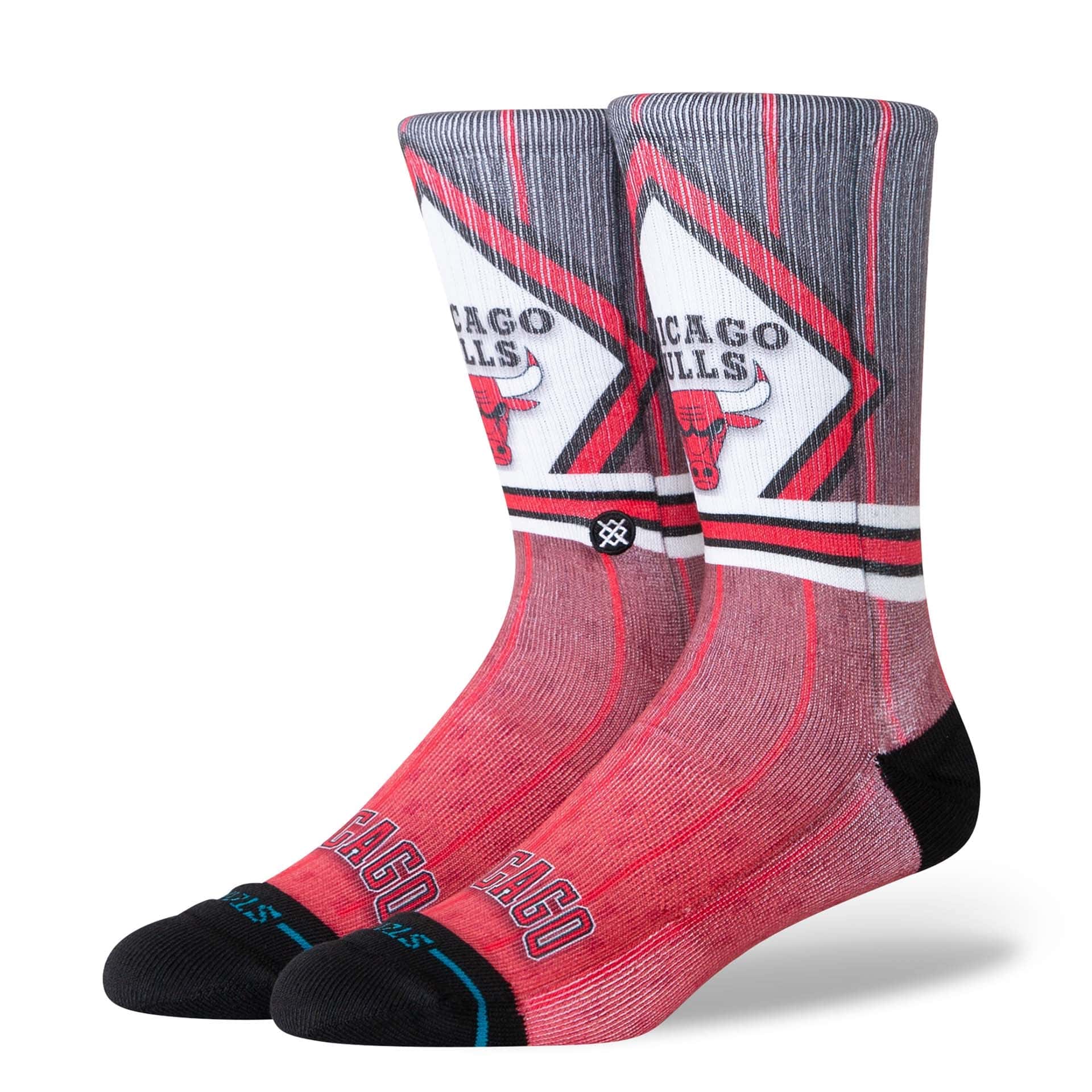 Chicago Bulls Hardwood Classics NBA Crew Socks