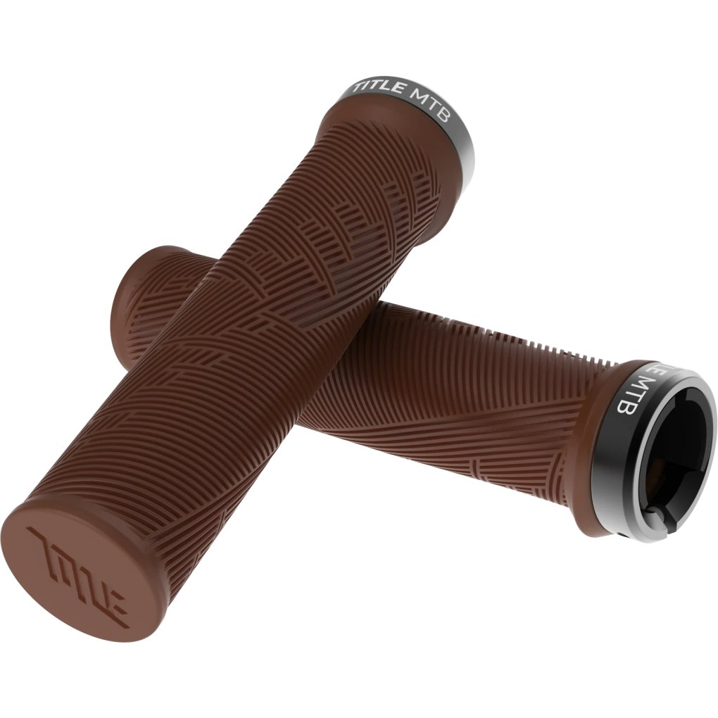 Title FORM Lock-On Grips Regular - dark brown