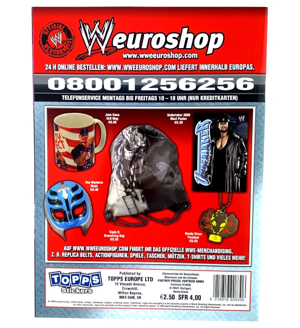 WWE Rivals - Stickeralbum