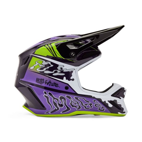 Cross Fox Helmet V3 RS Image Phantom on 2026 - Violet / YellowRef: FX6115