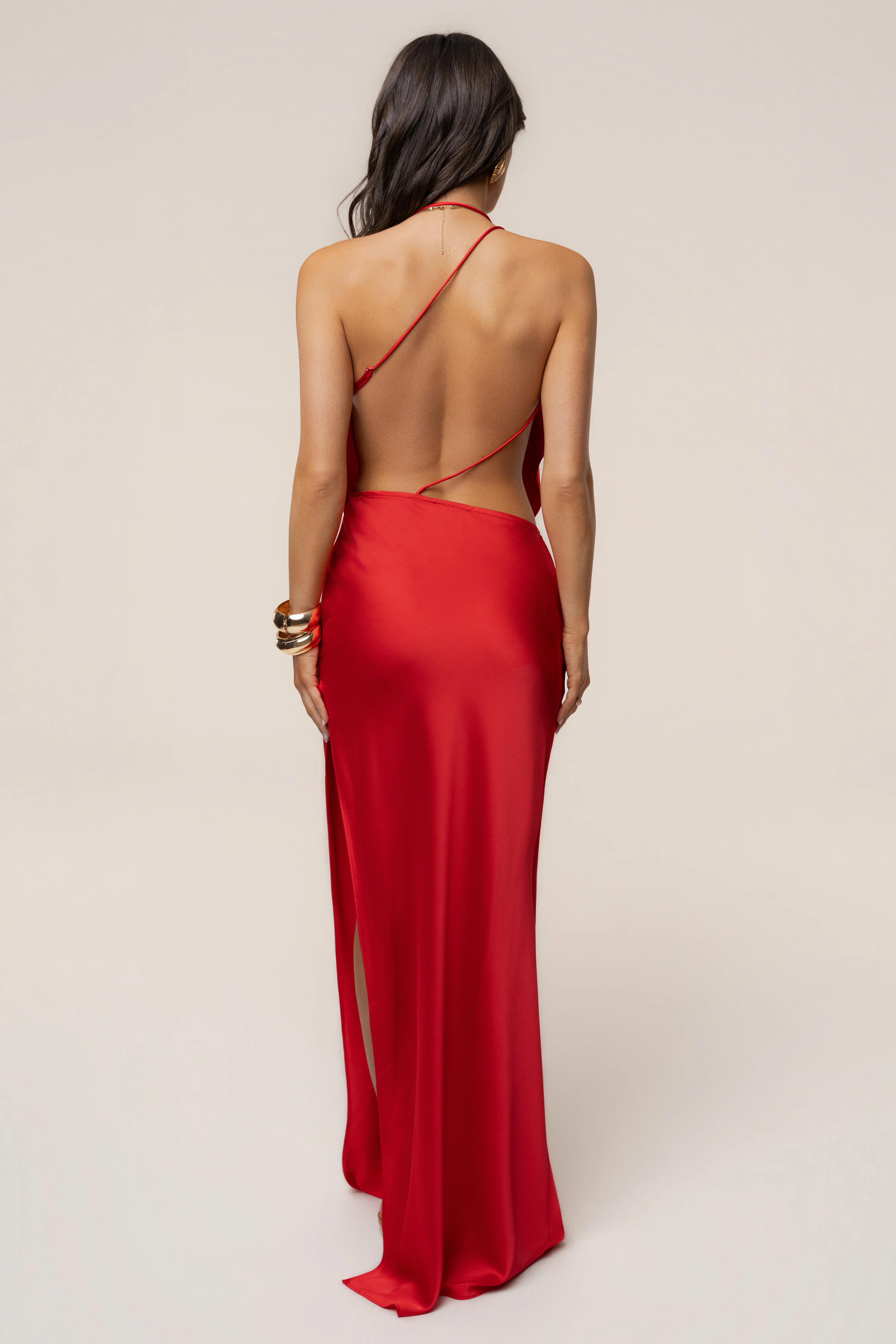 Tangerine Delmara Cowl Maxi Dress