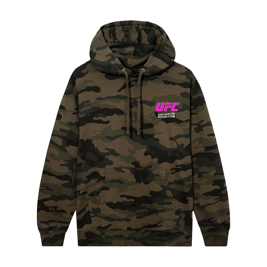 UFC x ASSC With Love Hoodie - Forest Camo - Mens
