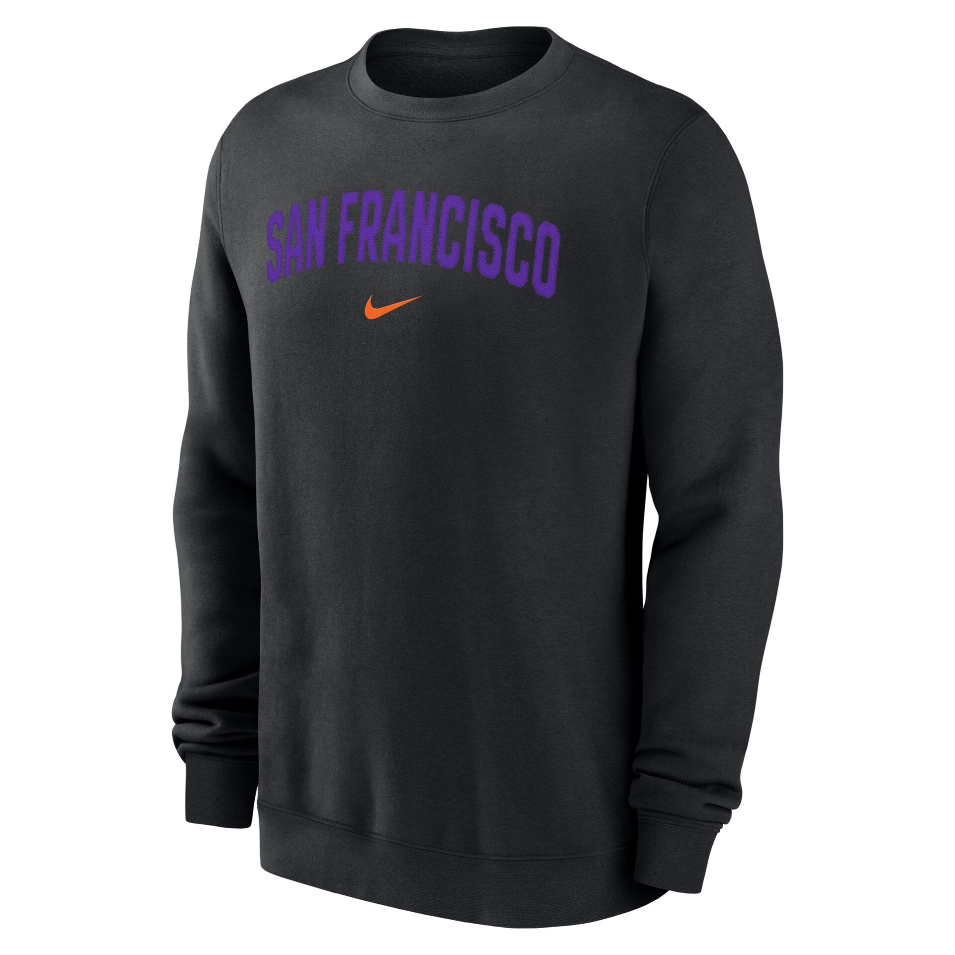 San Francisco Giants City Connect 2-Hit Club Crew Pullover Black