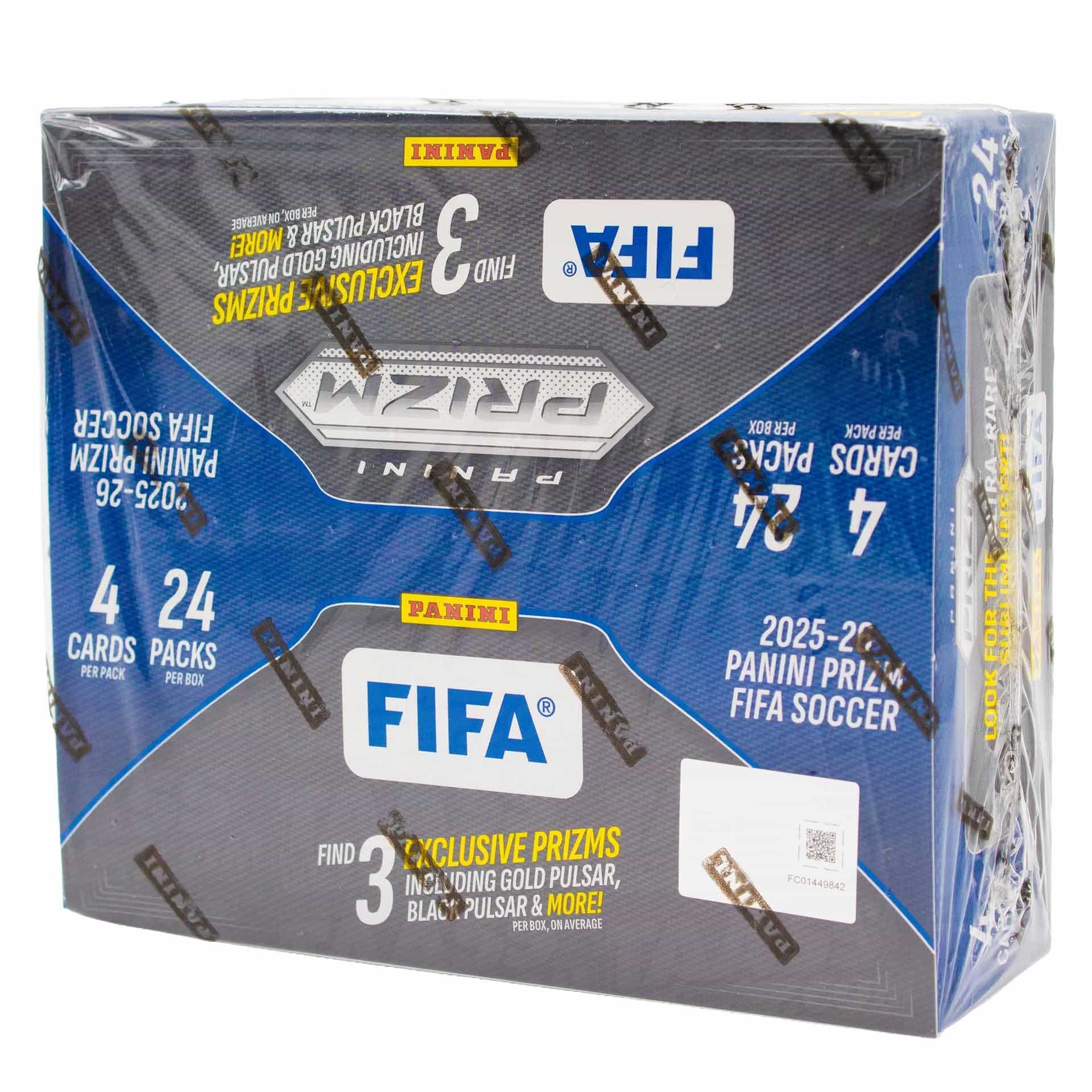 2025/26 Panini Prizm FIFA Football Retail Box