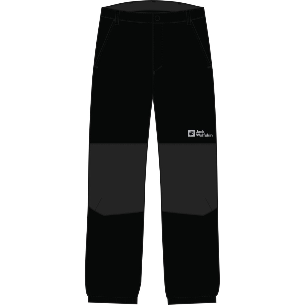 Jack Wolfskin Rascal Winter Pants Kids - black