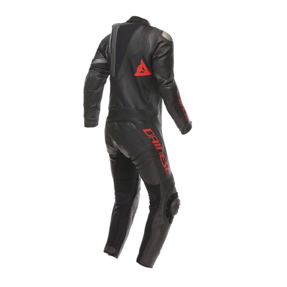 Dainese Demon Sprint Perf 1 Piece Suit - Black / RedRef: DN2243