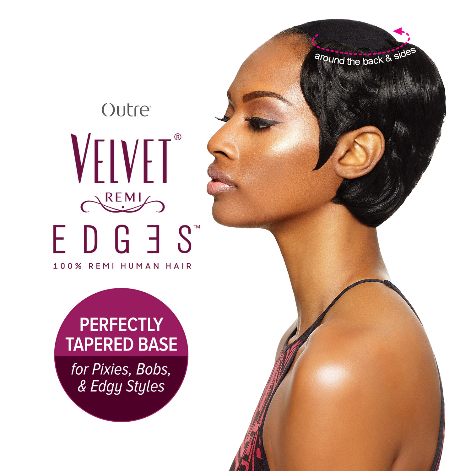 Outre Remy Human Hair Weave Velvet Tara Edges