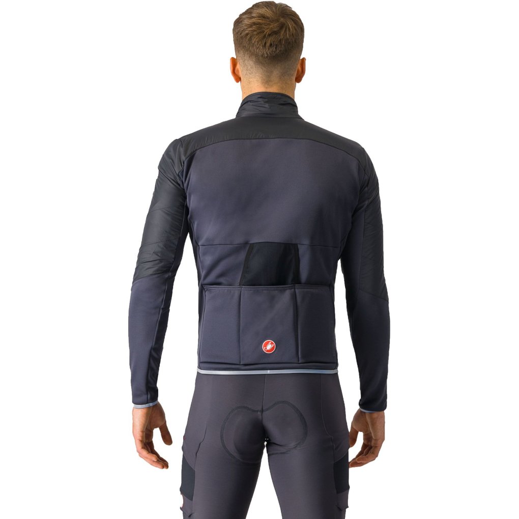 Castelli Unlimited Jacket Men - light black/dark grey 085