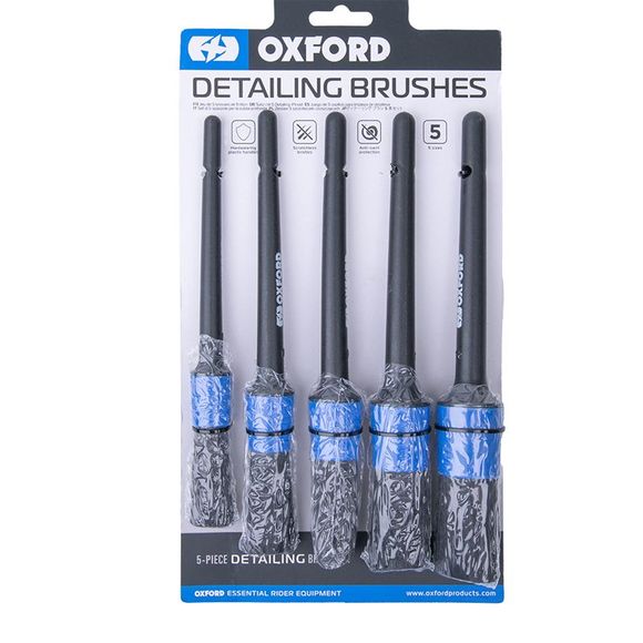 Oxford Brush Set of 5 Universal Brushes - BlackRef: od0214 / ox723