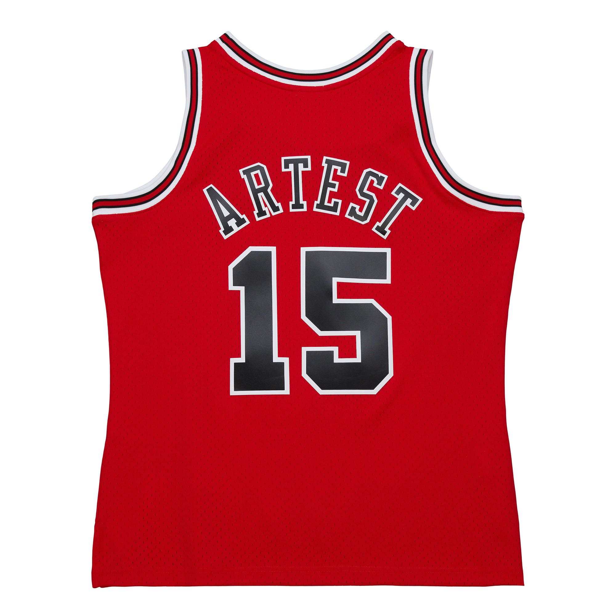 Ron Artest #15 Chicago Bulls 1999-00 Mitchell & Ness Swingman NBA Jersey Red