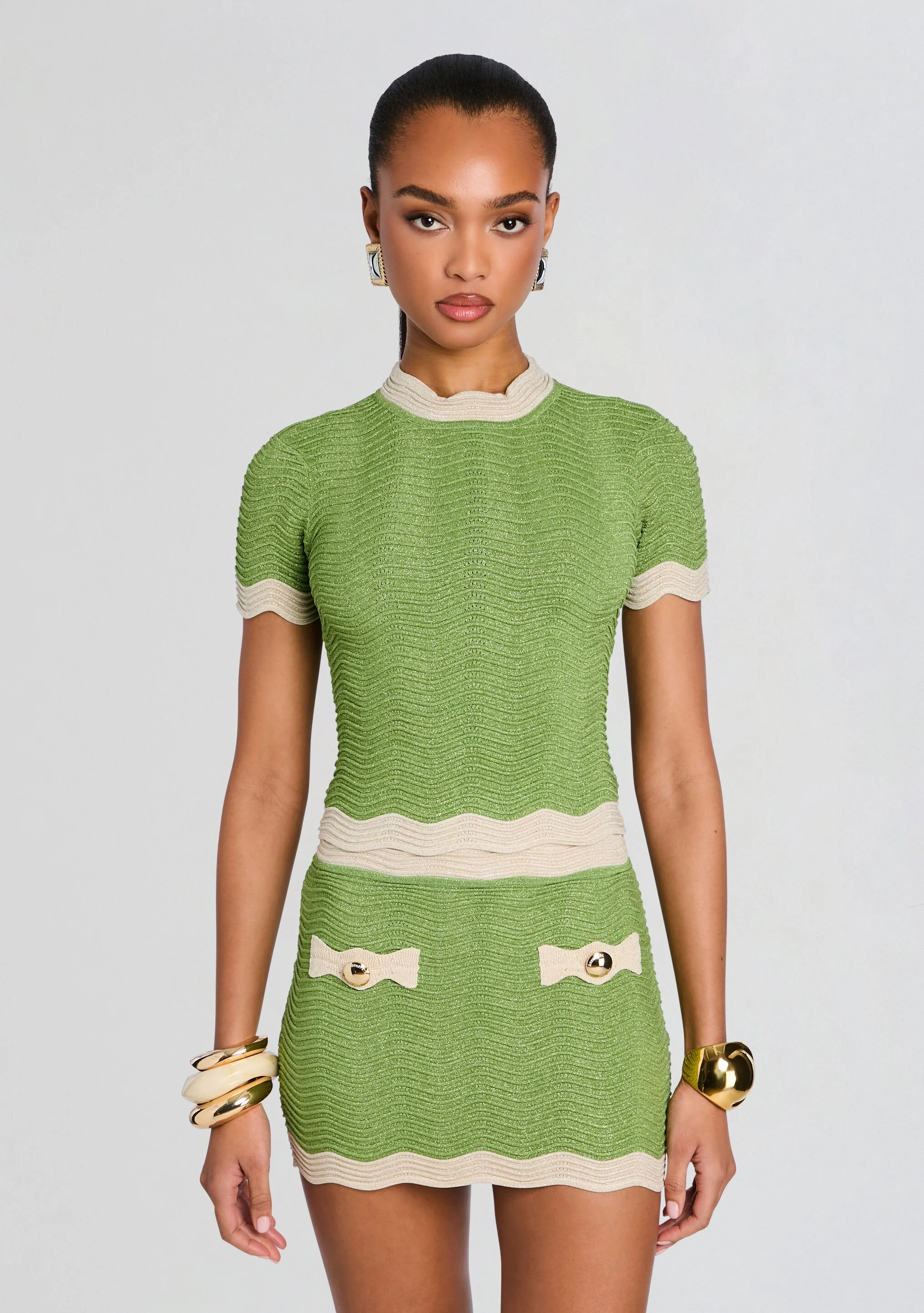 Iyla Bandage Knit Top