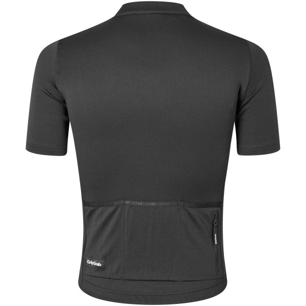 GripGrab EXPLR Merinotech Short Sleeve Jersey Men - Black