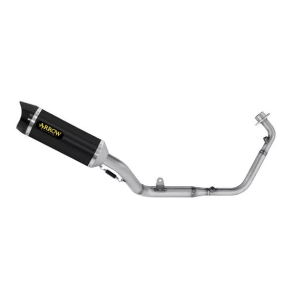 Ligne Complète Arrow Thunder Racing - Collecteur Acier - Gris / NoirRef : AW0795 / 51020AKN