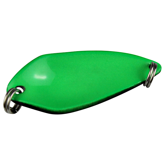 FTM Trout Spoon Rock (4.2 g, Black\/Green UV)