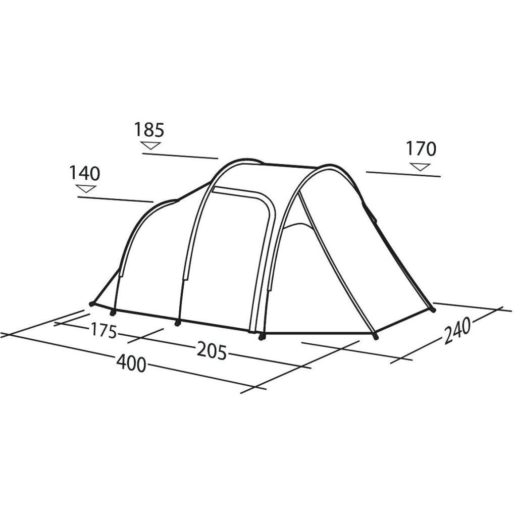 Robens Cima Versa 3 Tent - Green