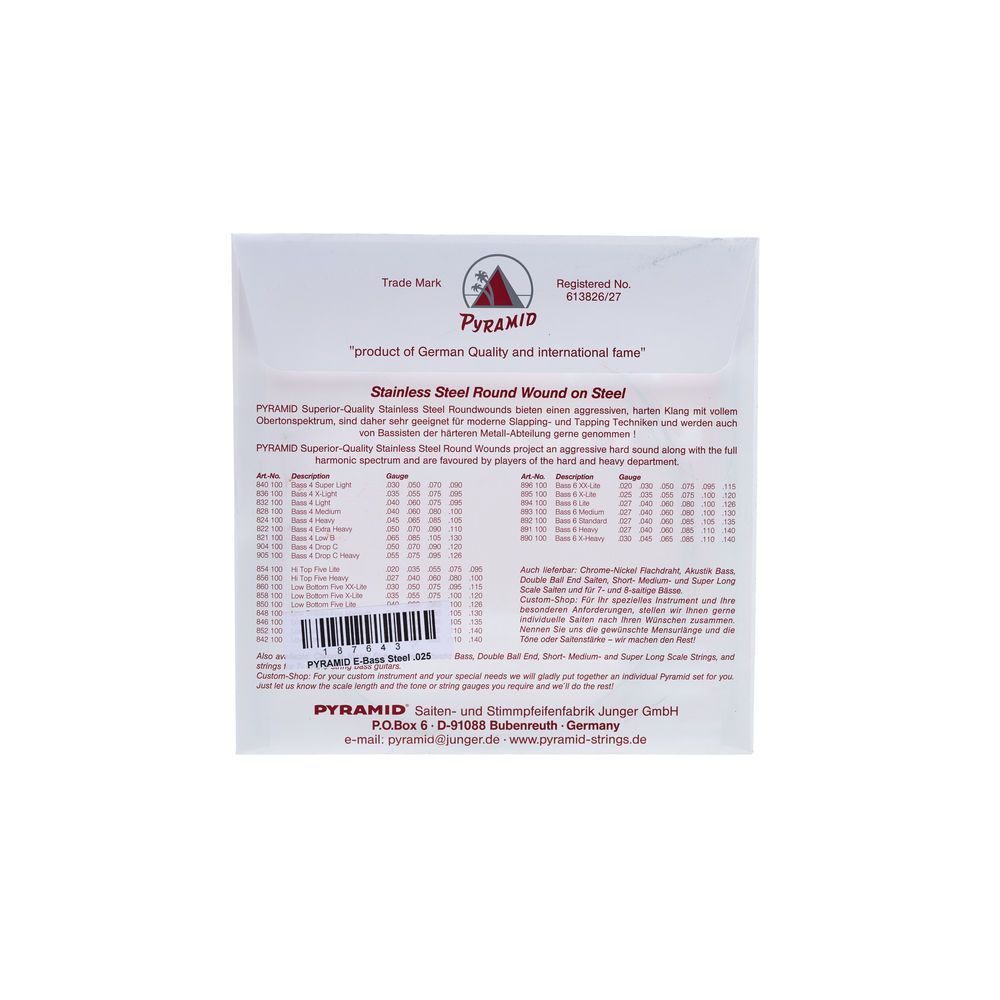 Pyramid 025 Single String bass guitar – Thomann Ireland