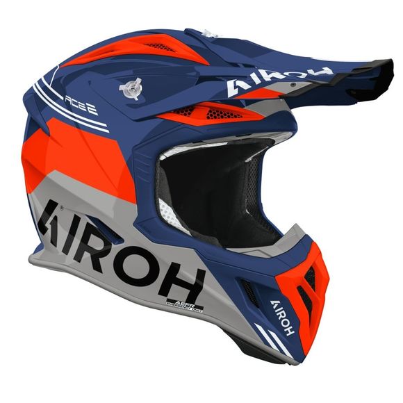 Airoh AVIATOR ACE 2 cross helmet - FURY 2026 - Red / GrayRef: Ar1530-C50727