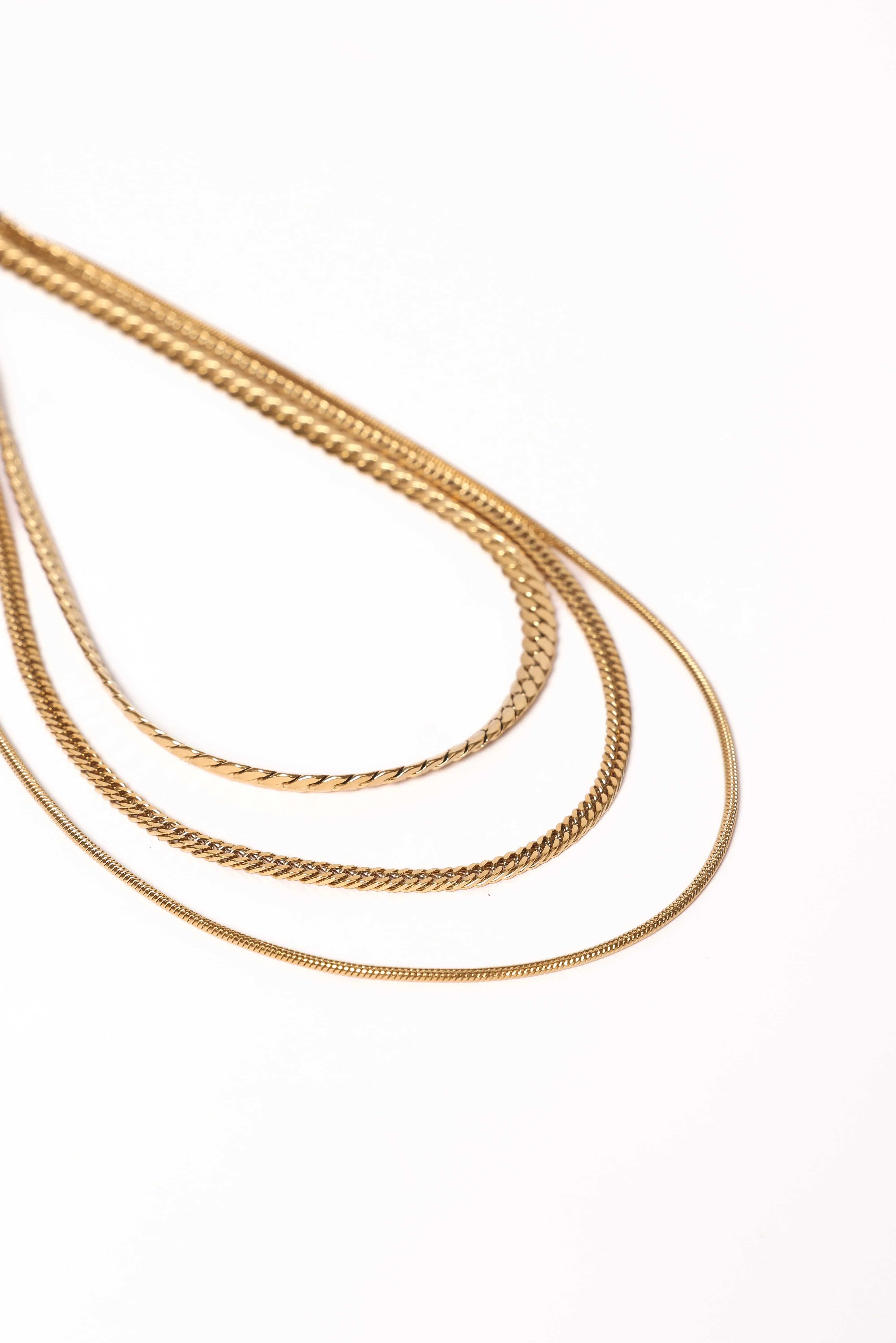 Logan Necklace - Gold