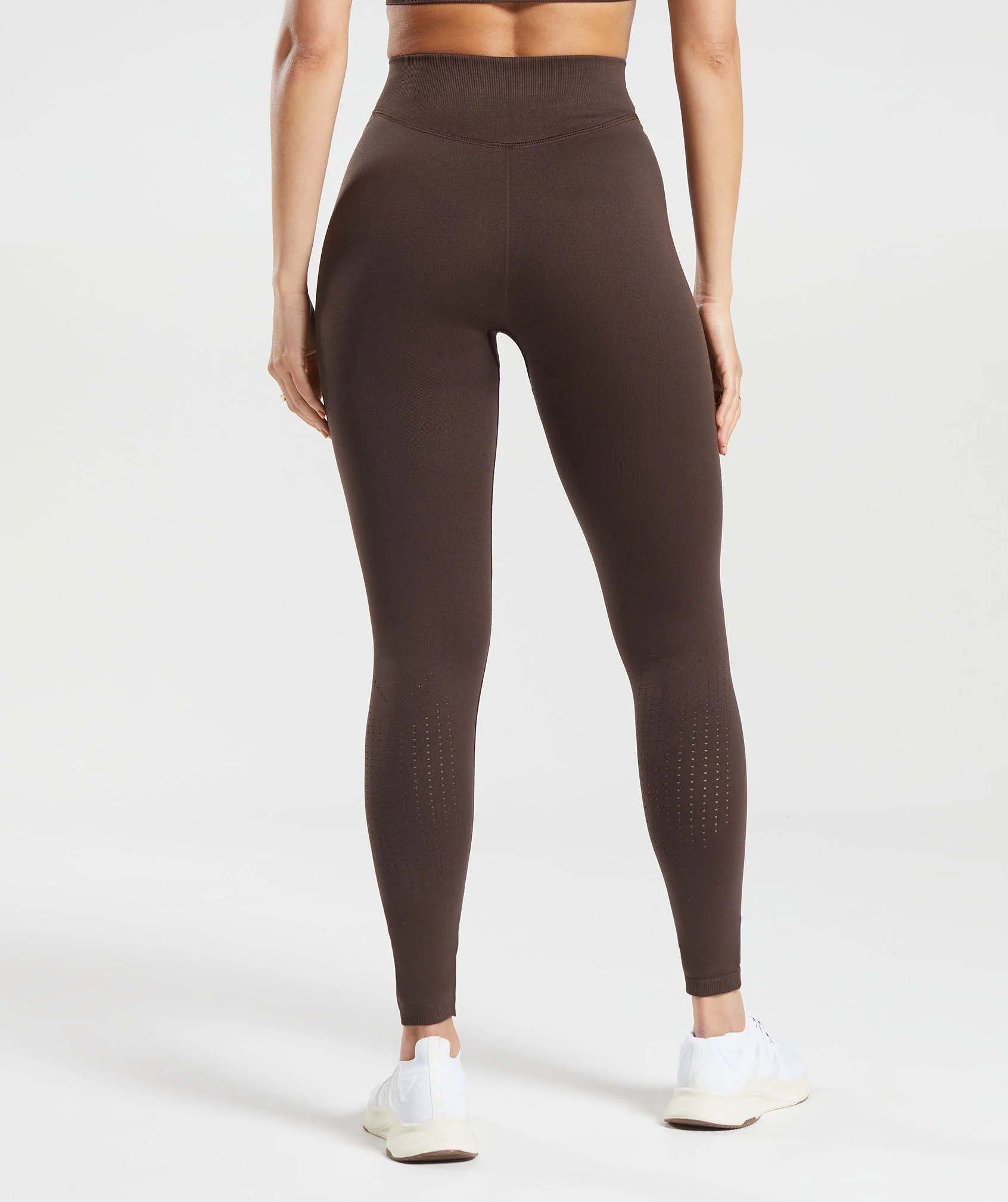 Sweat Seamless Leggings Shadow Brown