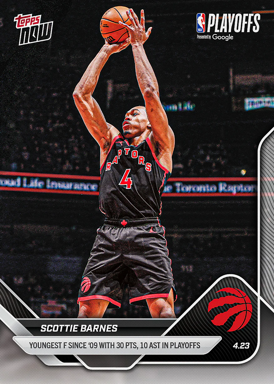 Scottie Barnes - 2025-26 NBA Topps NOW® - Card 272