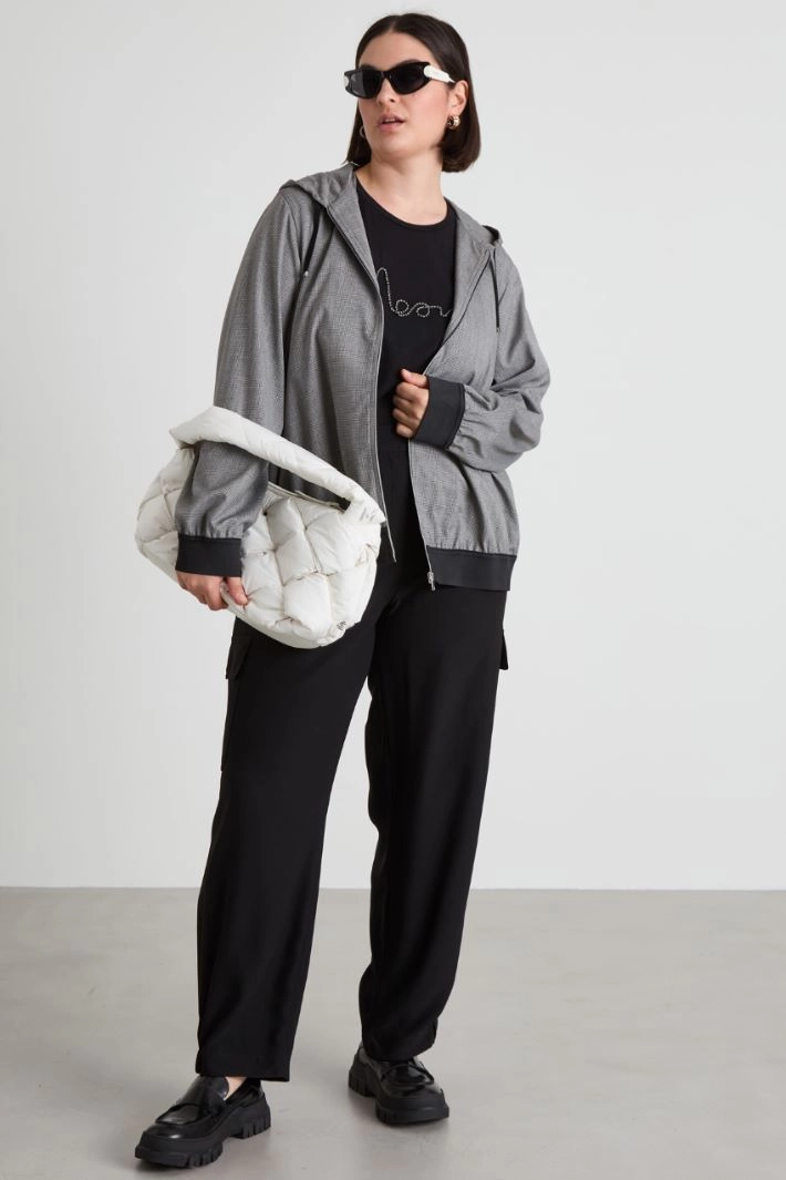 Yarn-dyed jacket - GREY