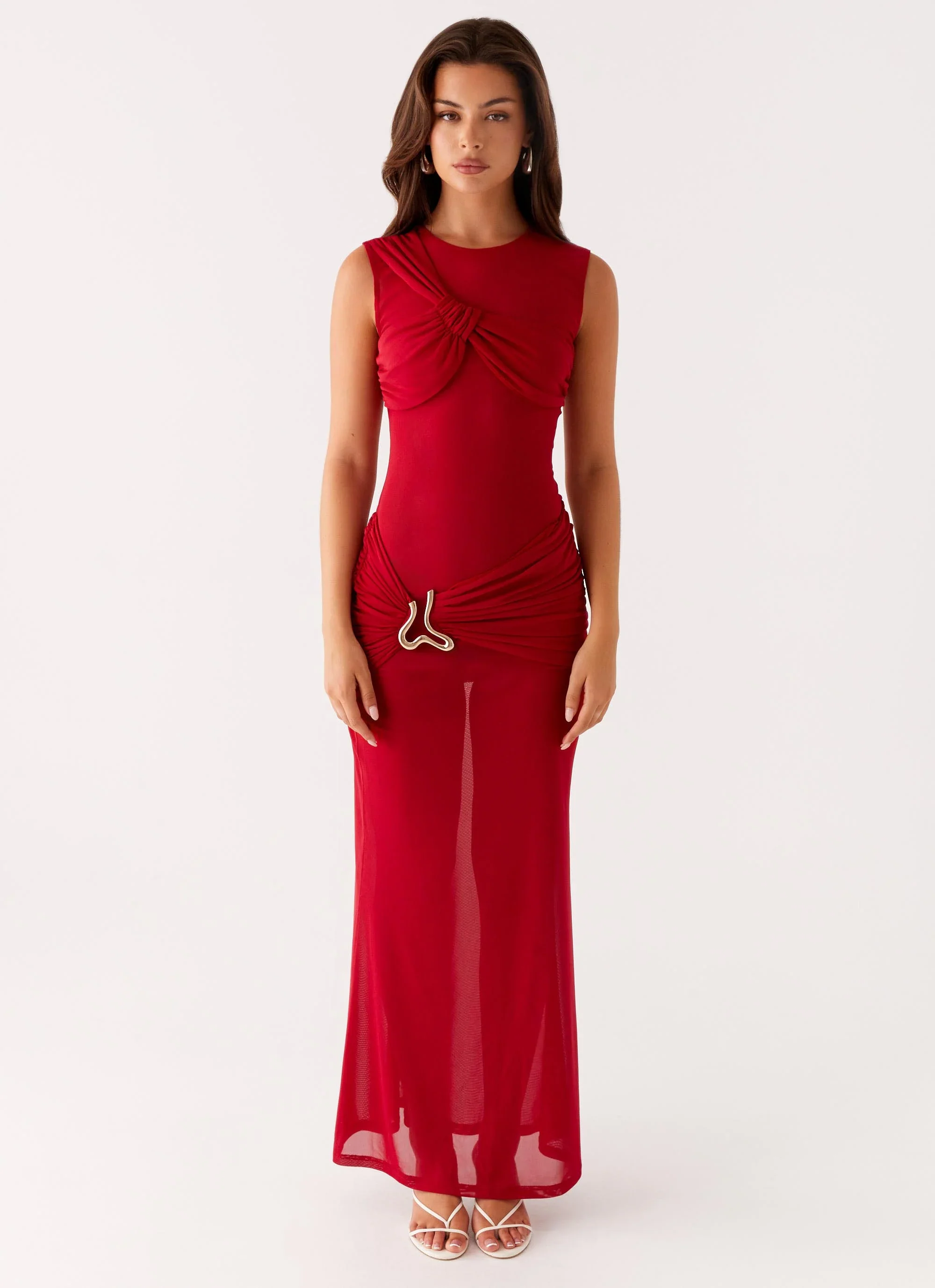 Worldwide Maxi Dress - Raspberry