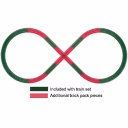 Lionel 612030 O FasTrack 3-Rail Figure-8 Track Pack 612030