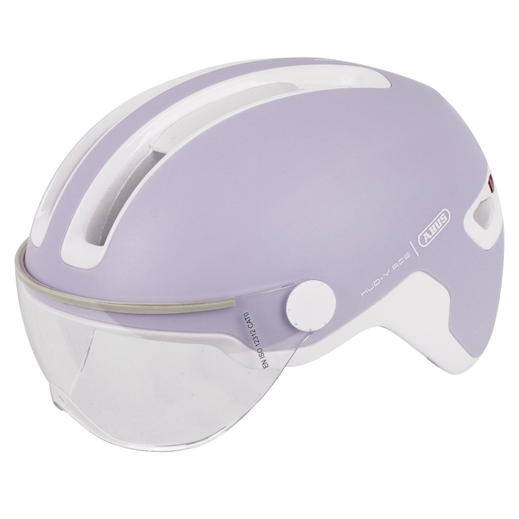 ABUS HUD-Y ACE PURE Helmet - pure lavender
