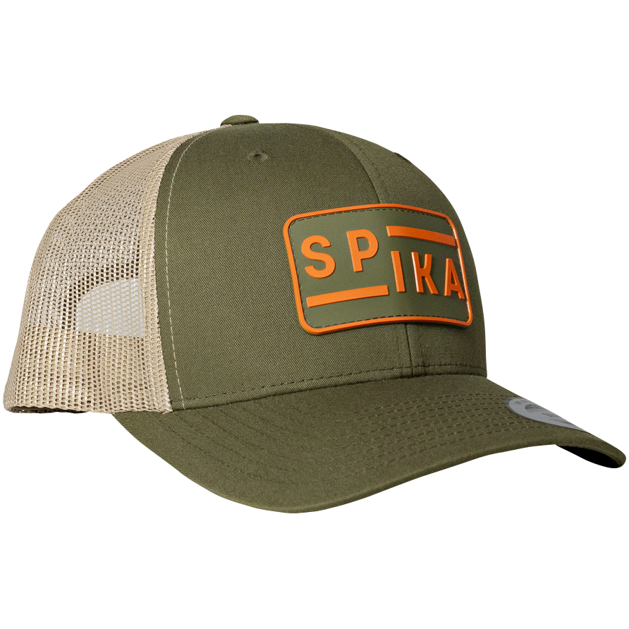 Spika Trucker Cap Unisex (Olive\/Tan)