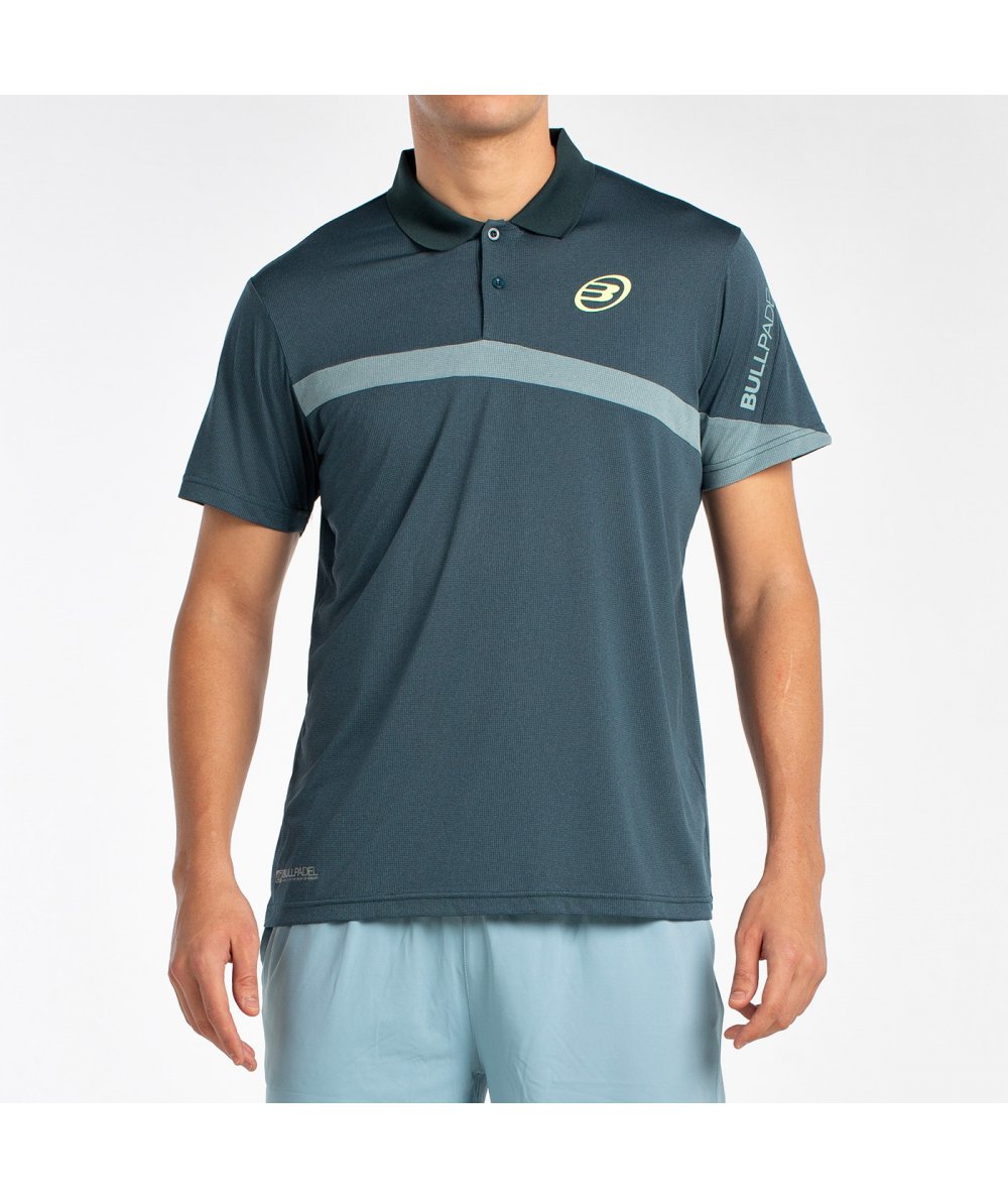 BULLPADEL LUCIR DARK GREEN VIGORE POLO SHIRT